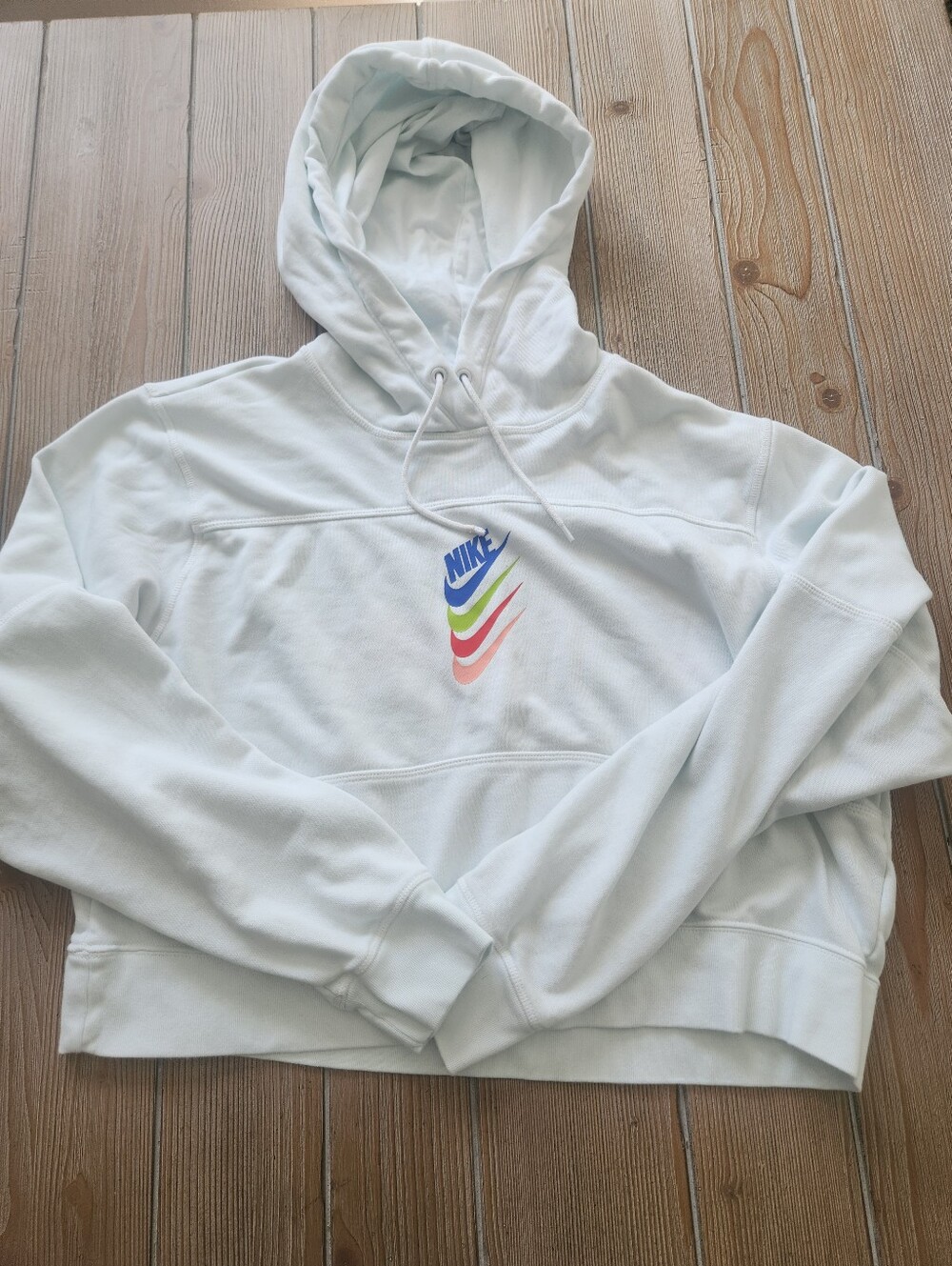 Women's Cropped Nike Hoodie Size Large